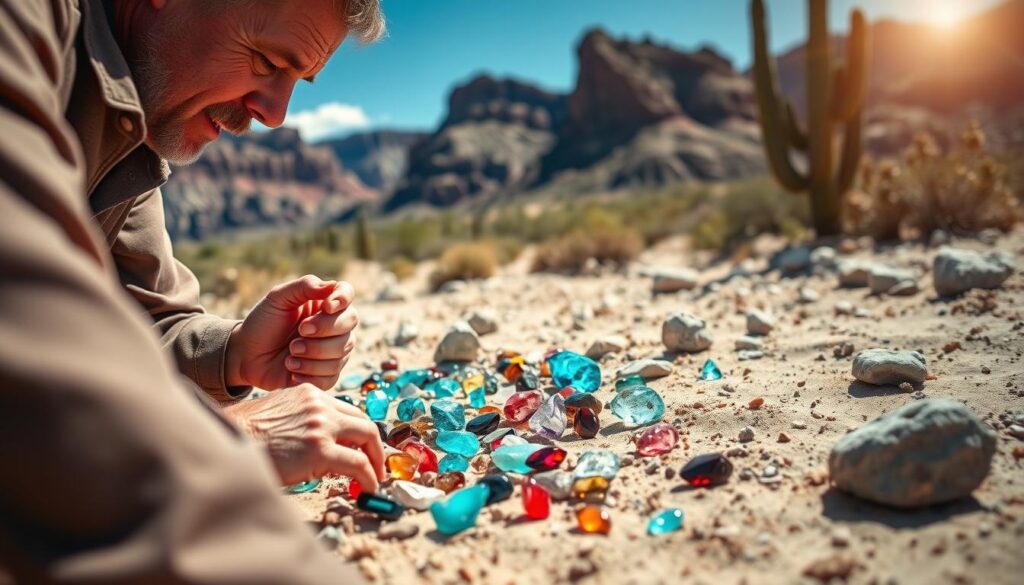 Arizona gemstone hunting