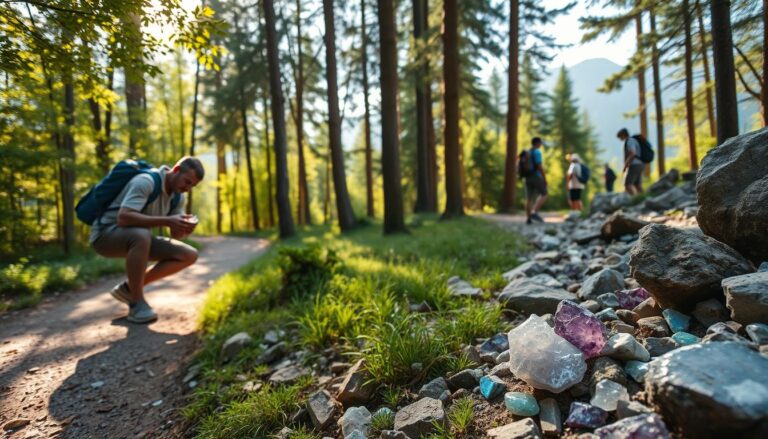 Read more about the article Mineral Hunting While Hiking: Find Hidden Geological Treasures on Trails