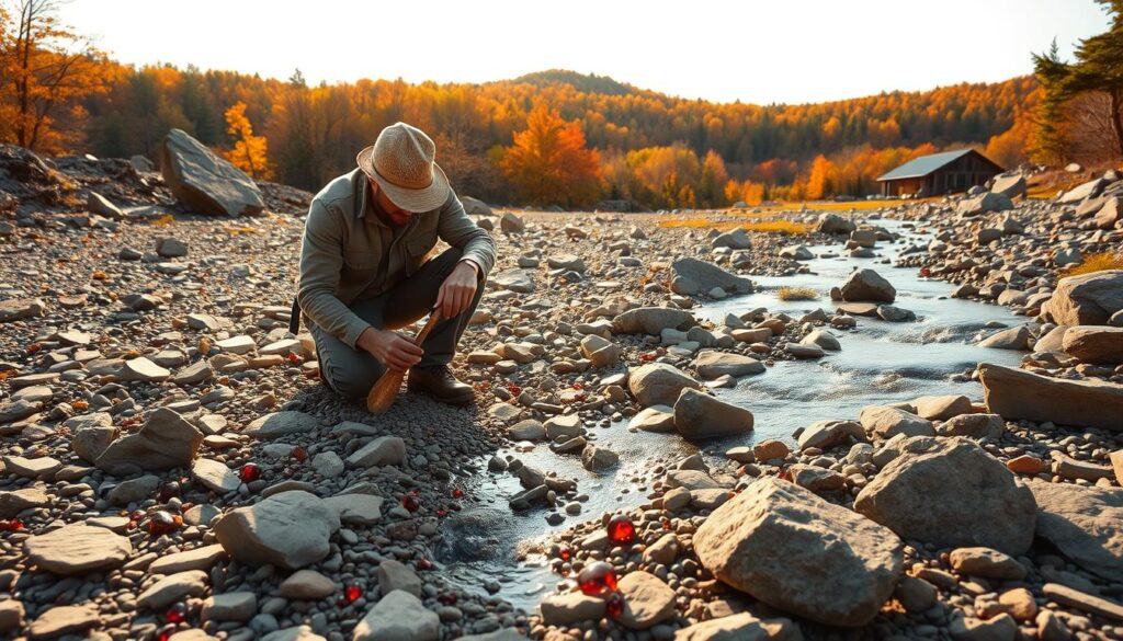 Gem hunting in New York