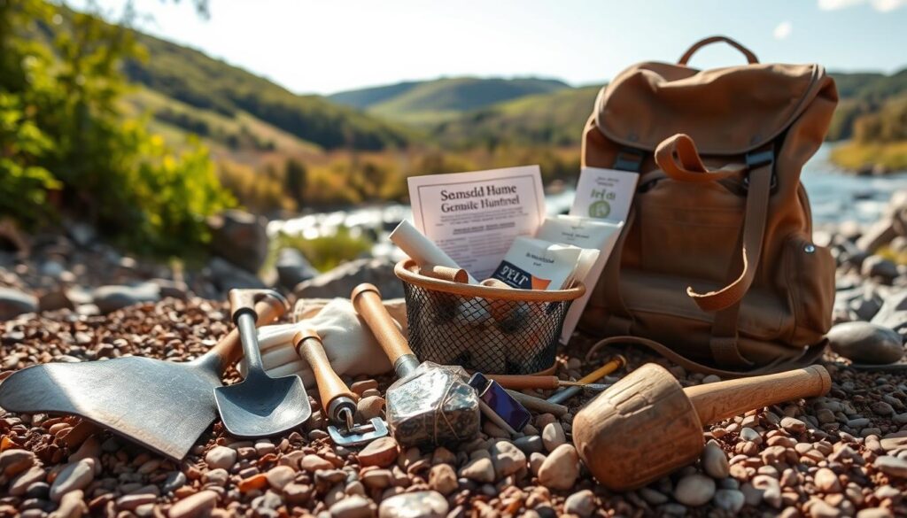 Gemstone Hunting Equipment