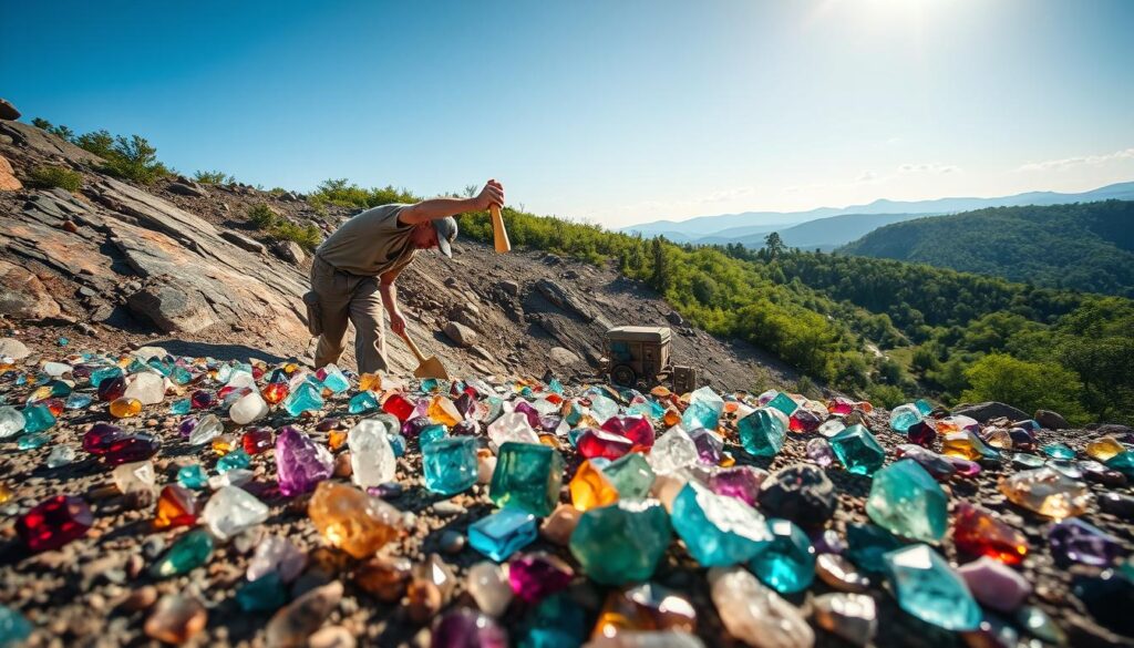 Gemstone Mining in Pennsylvania