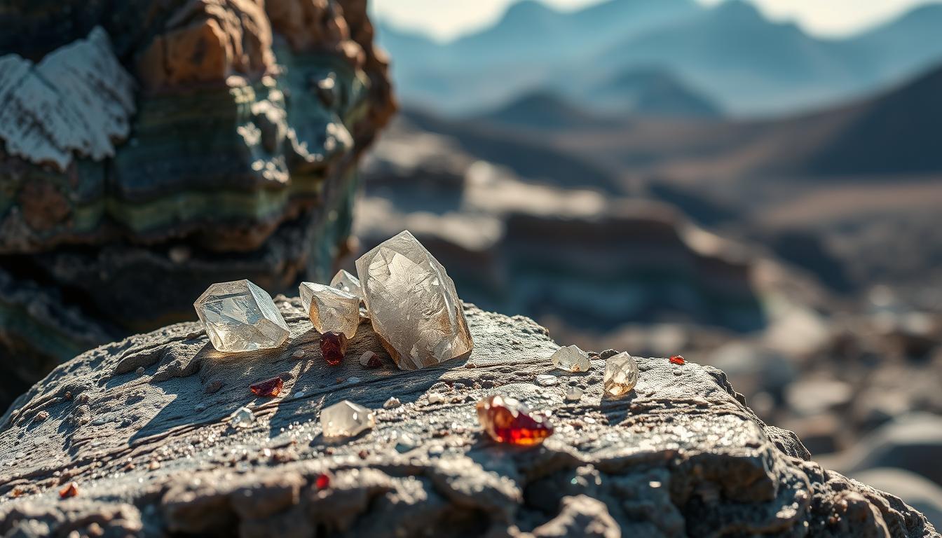 You are currently viewing How Metamorphic Rocks Produce Crystals – Complete Formation Guide