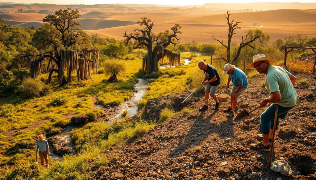Louisiana gemstone hunting locations