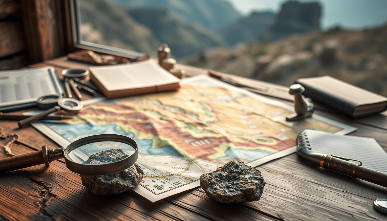 You are currently viewing Using Geology Maps for Rockhounding – Find the Best Collecting Sites