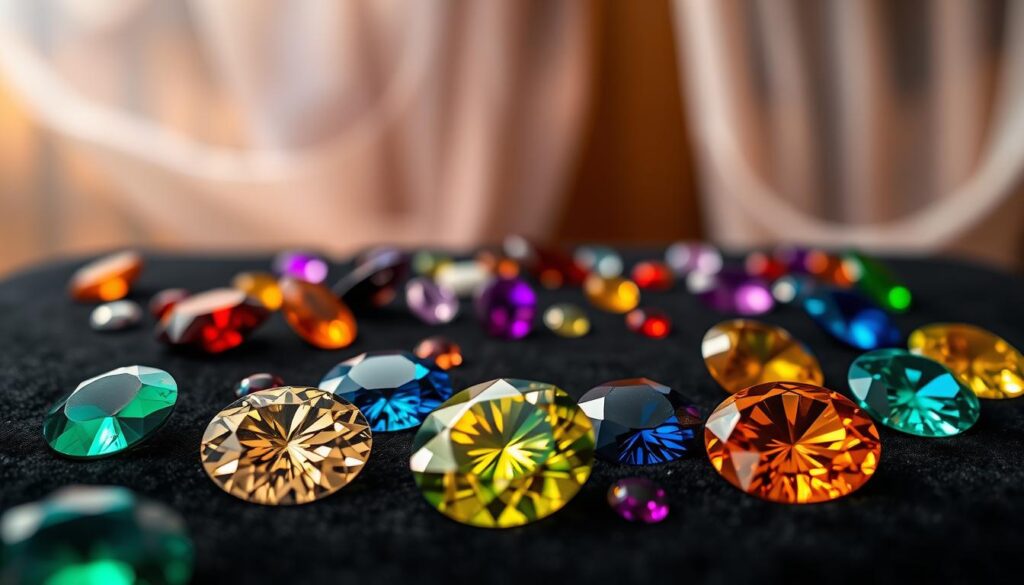 colorful gemstones