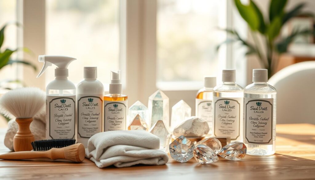 crystal cleaning supplies