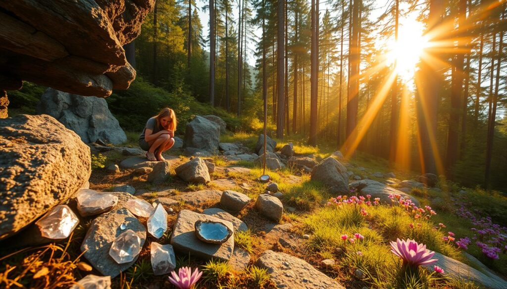 crystal hunting spots