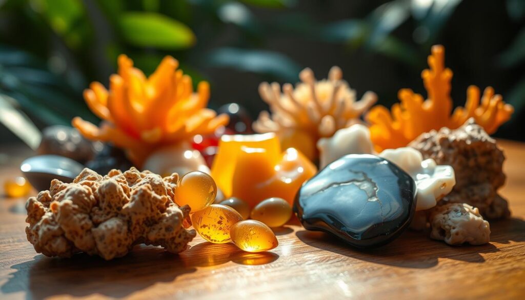 exotic organic gemstones