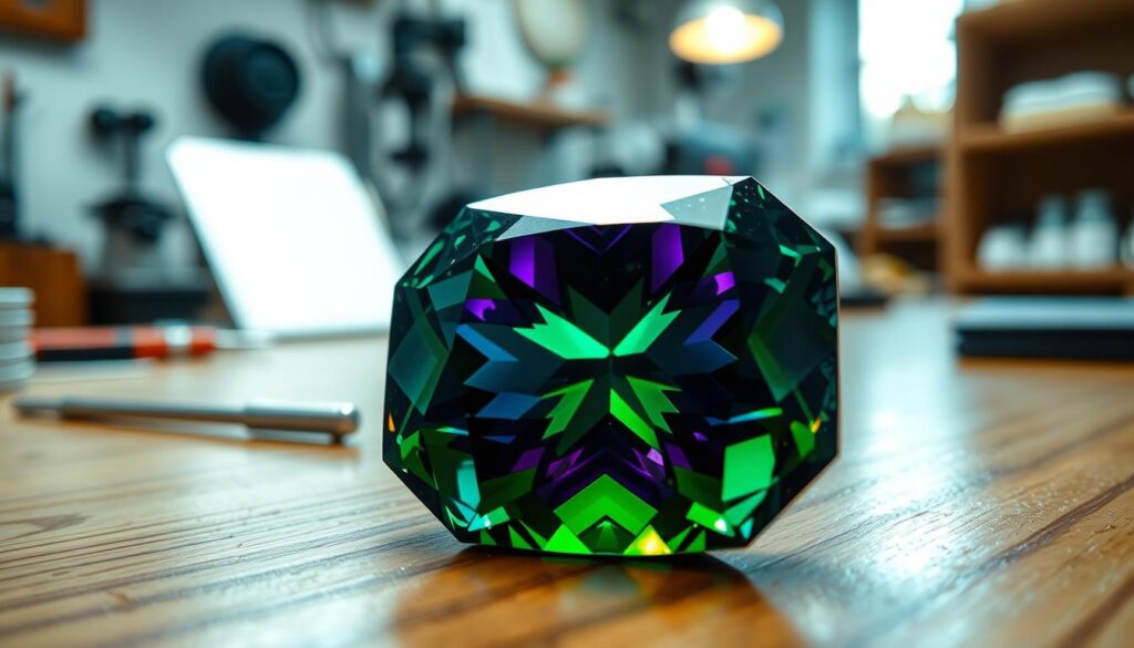 gemstone color zoning