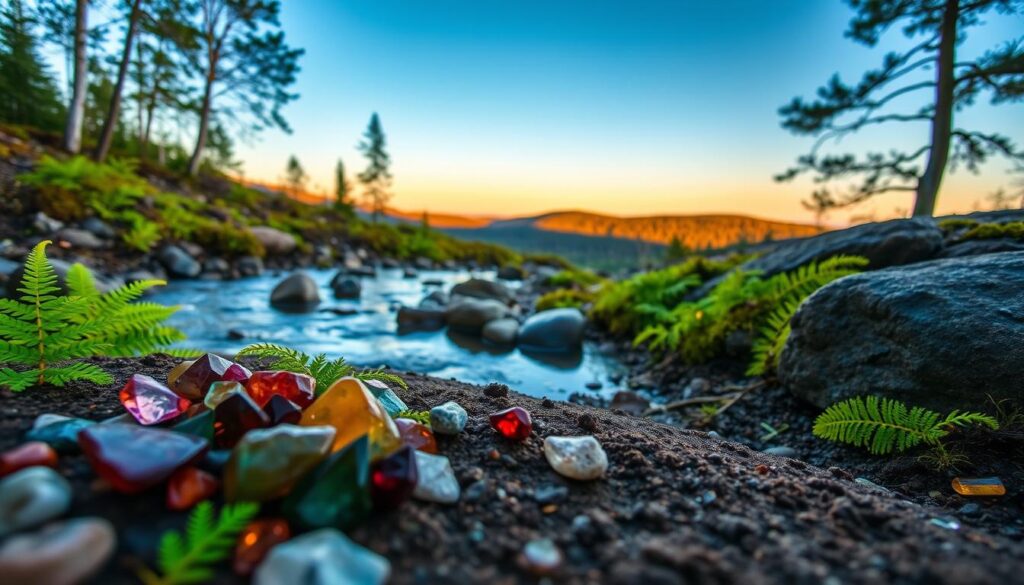 gemstone locations in New Hampshire