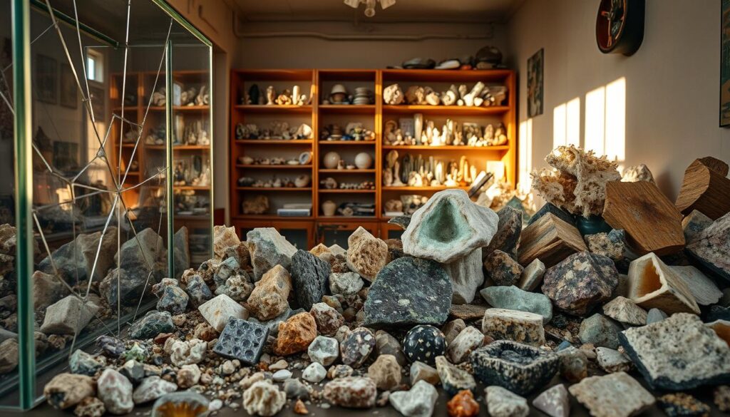 mineral collecting errors