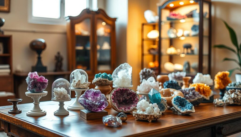 mineral display ideas