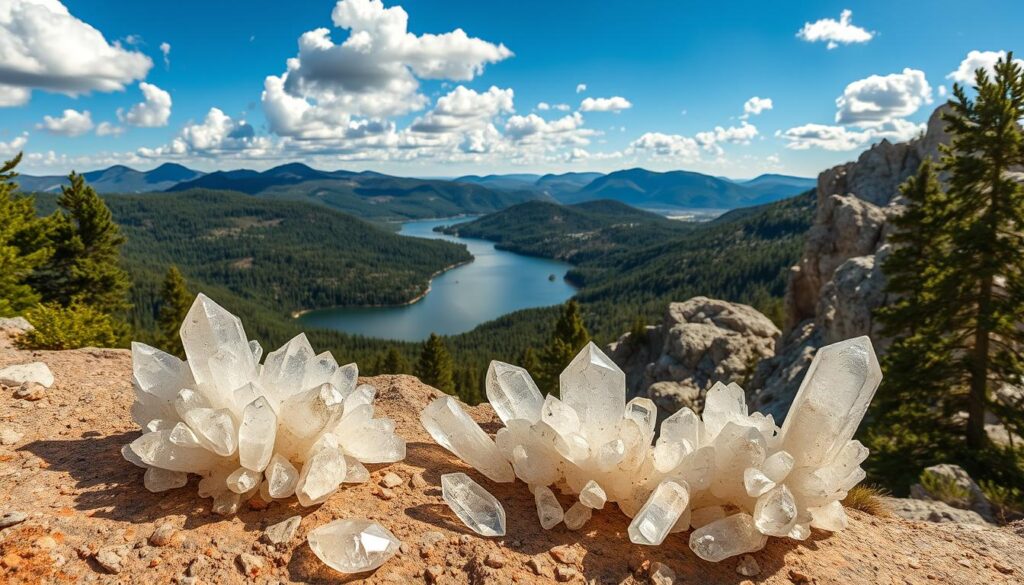 quartz crystal locations