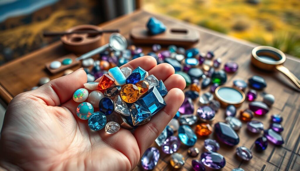 rare gemstones in North America